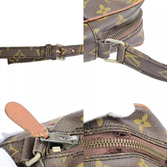 LOUIS VUITTON Petit Marceau Shoulder Bag Monogram Leather Brown M40264 05FB450 - Picture 8 of 16